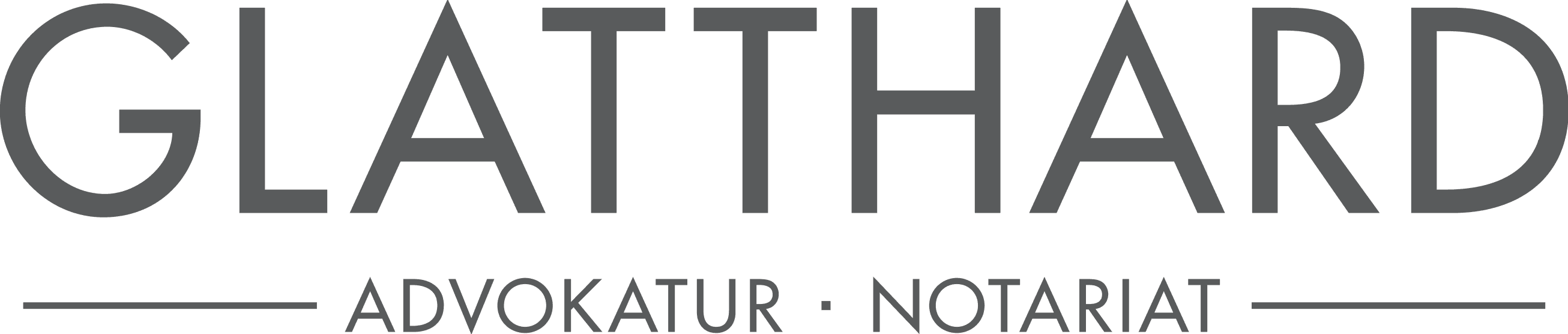 Glatthard law logo