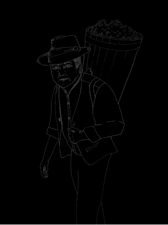 Layer of a man